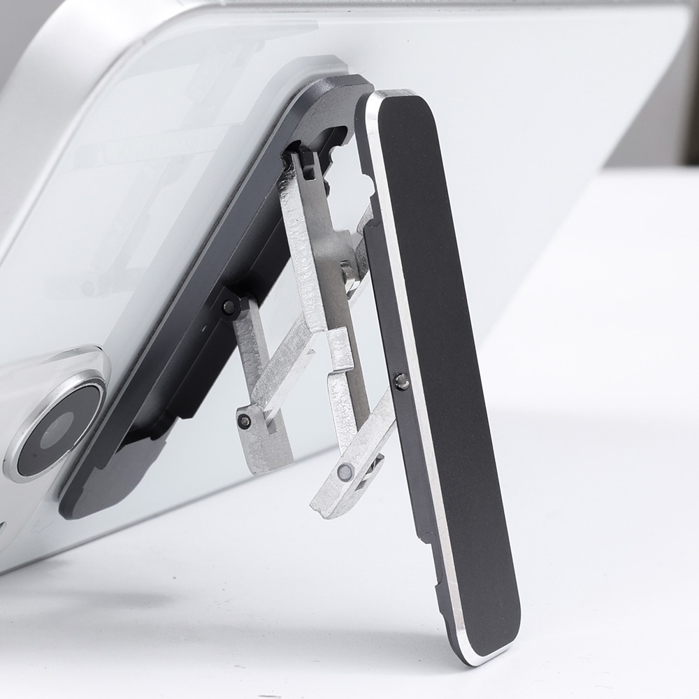 Hot Sale/Stand Phone Meja Aluminium Universal/Holder Telepon Desktop Lipat/Bracket Fixing Segitiga Mini