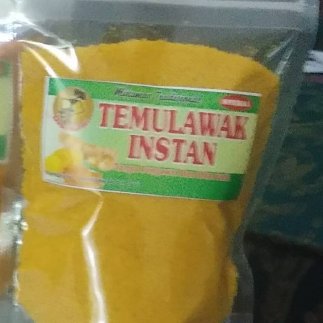

TEMULAWAK INSTAN 100GR MINUMAN TRADISIONAL HERBAL