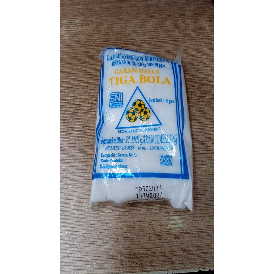

3 BOLA HALUS 150g/BKS