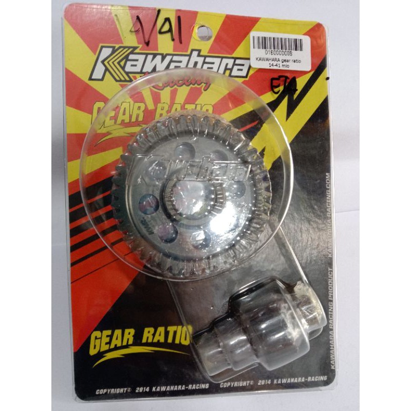 Gear gir gigi rasio mio  kawahara ukuran (14-40 ) (14-41)  (14-42) gigi rasio kawahara mio