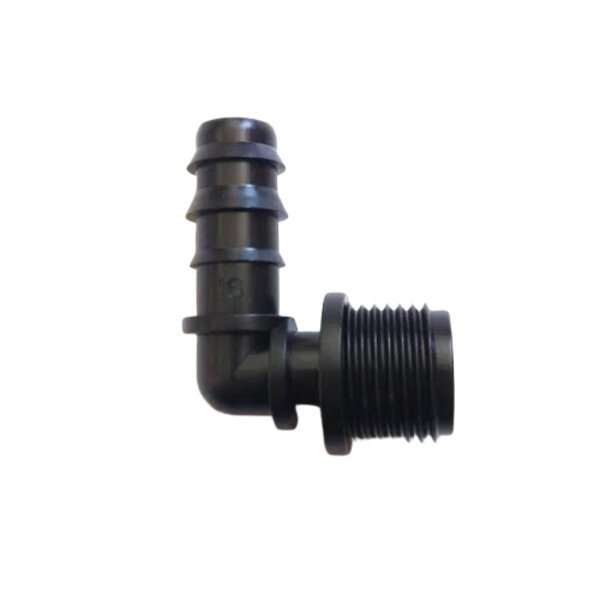 Konektor L Drat Luar 1/2" Elbow Thread Male Connector Selang PE 16mm