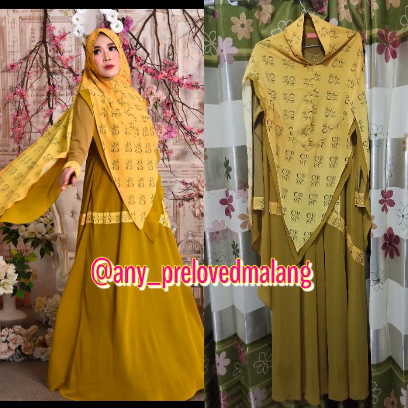 Preloved Set Syari By Qaireena