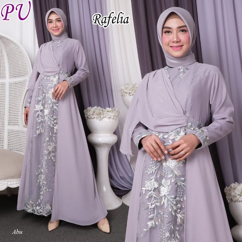 gamis pesta premium terbaru MDrafelia