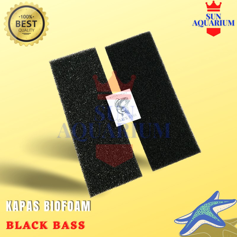 Biofoam Filter Box Aquarium Busa Biofoam Black Bass Top Filter Aquarium