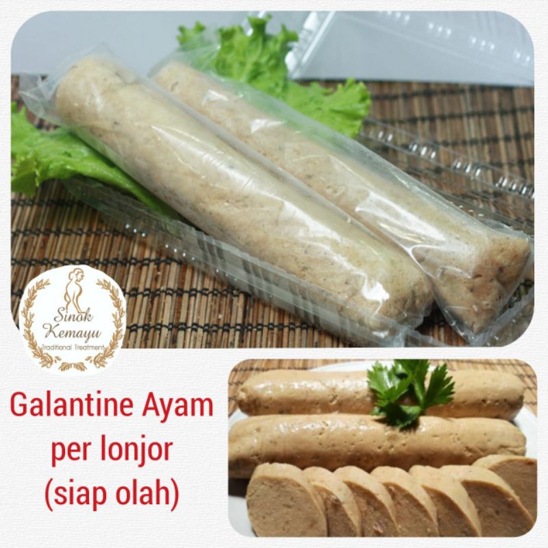 Frozen Food Galantin Galantine Ayam Homemade Tanpa Micin Msg