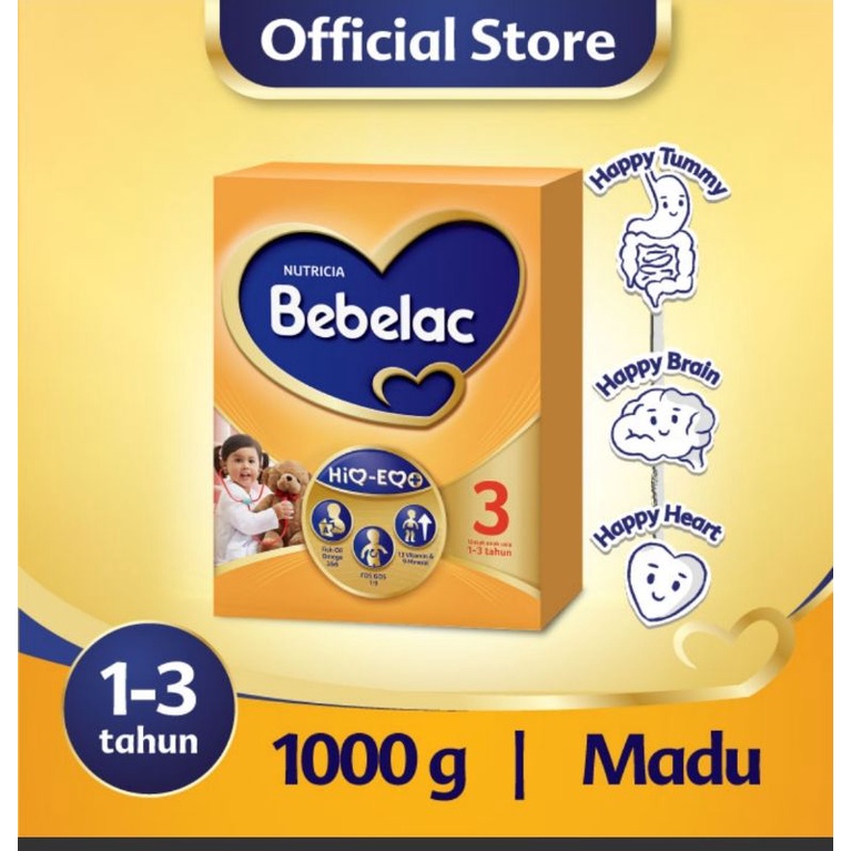 Susu Bebelac 3 dan 4 800gr dan 1000gr