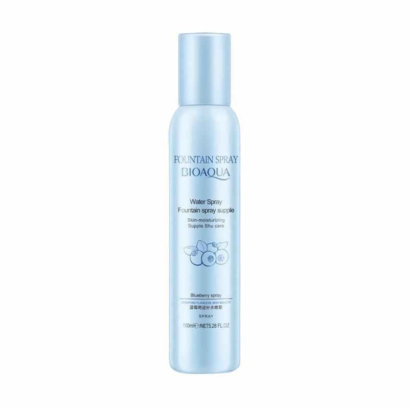 BIOAQUA FOUNTAIN SPRAY BLUEBERRY FACE MIST PELEMBAB WAJAH 150 ML