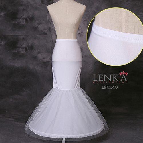 [READY STOCK] PETTICOAT GAUN PENGANTIN PESTA DUYUNG MERMAID 1 RING LPC010