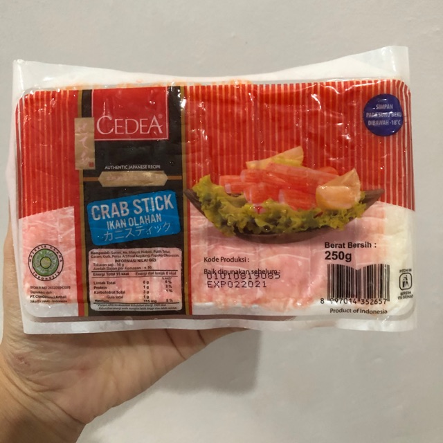 

Crab Stick Cedea 250gr