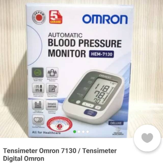 Omron blood pressure monitor 7130
