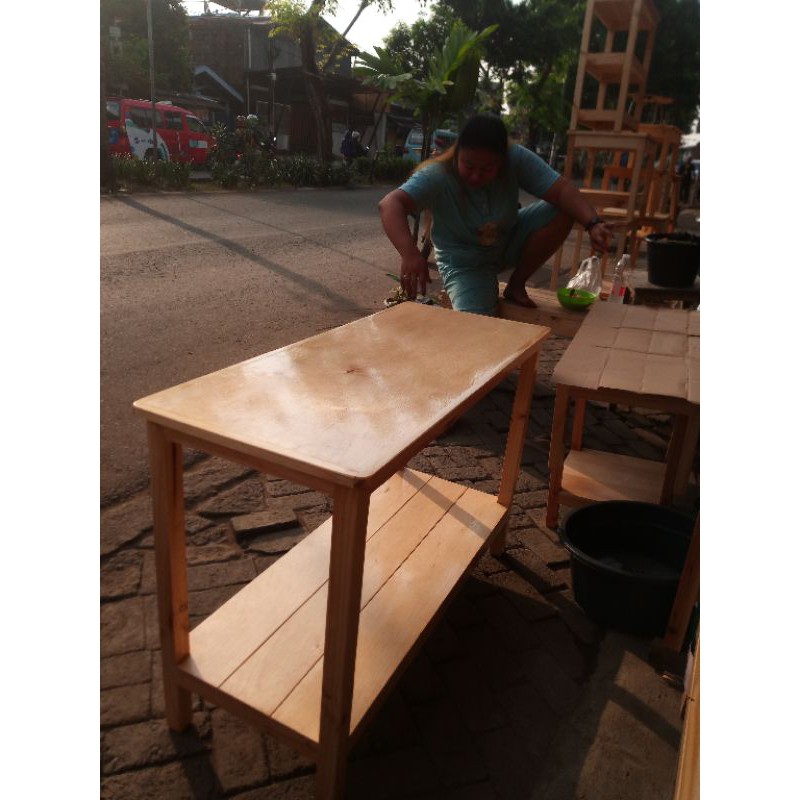 meja aquarium,meja tv,meja belajar 100x45x75cm