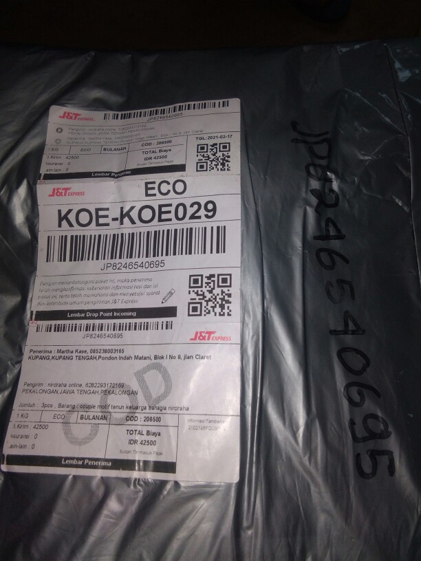 Bisa Beli Satuan Saja Maura Couple - Sania Ruffle Batik Couple Ori Ndoro Jowi Dnt