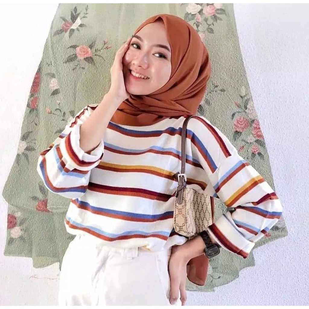 SWEATER RAJUT/ BAJU RAJUT BELANG/ BAJU RAJUT MURAH/ BAJU RAJUT MODEL SEKARANG/ BAJU RAJUT OOTD/ COD
