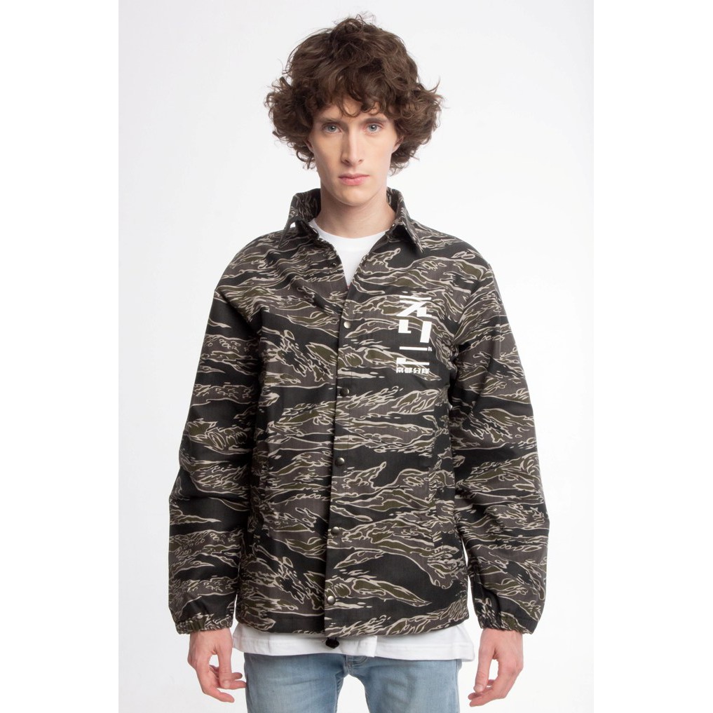 

Erigo Coach Jacket Camo Soldi White