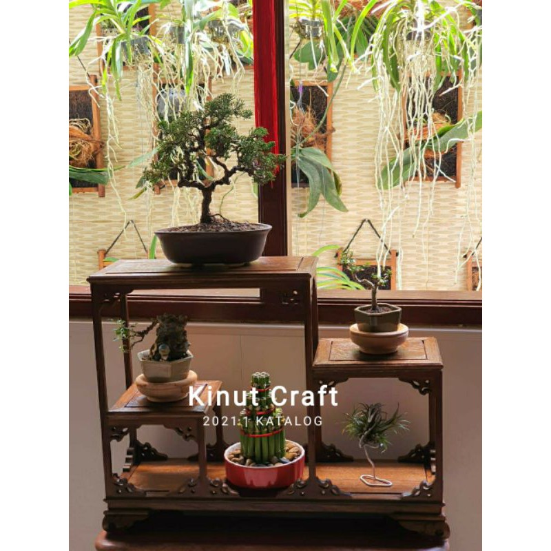 meja bonsai mame set