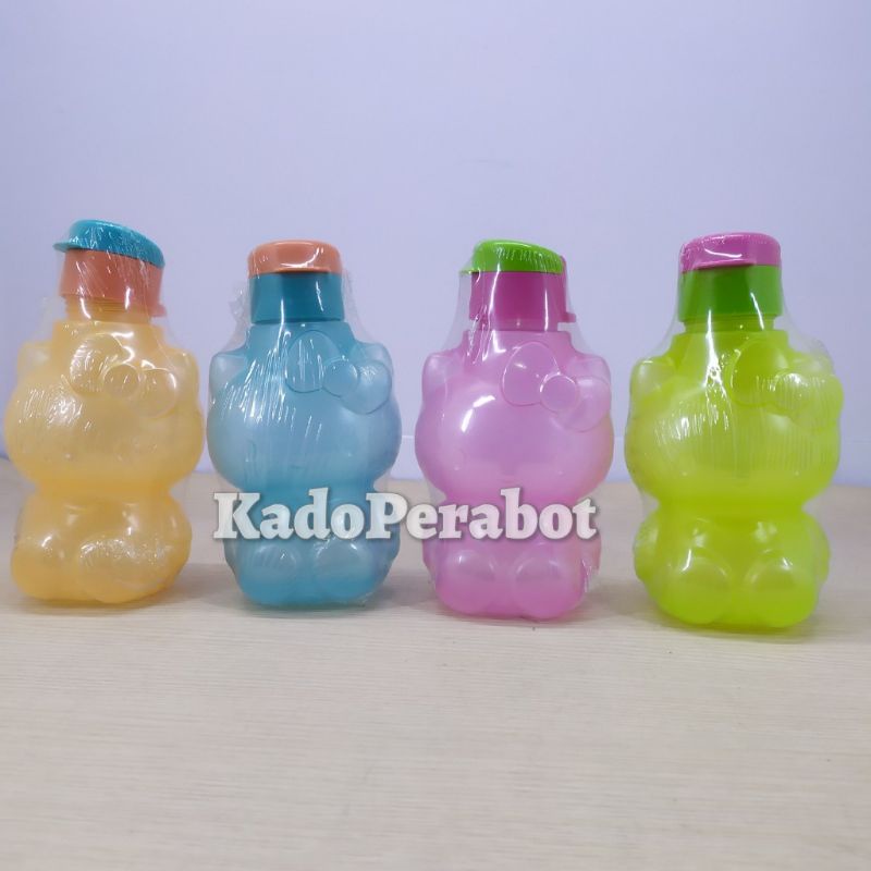 botol minum puru puru ko - botol minum hello kitty - botol minum anak