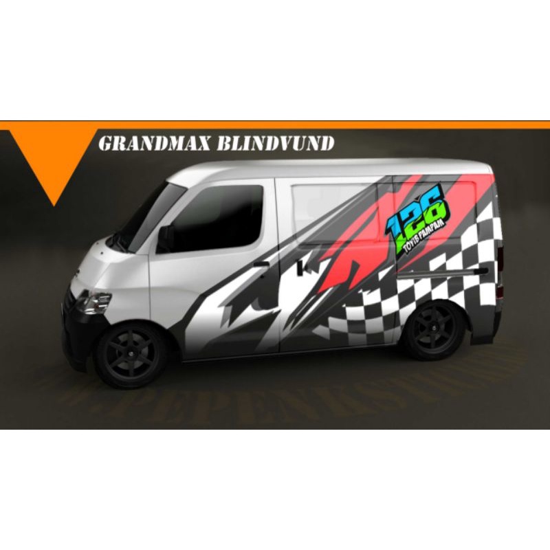 sticker mobil grandmax