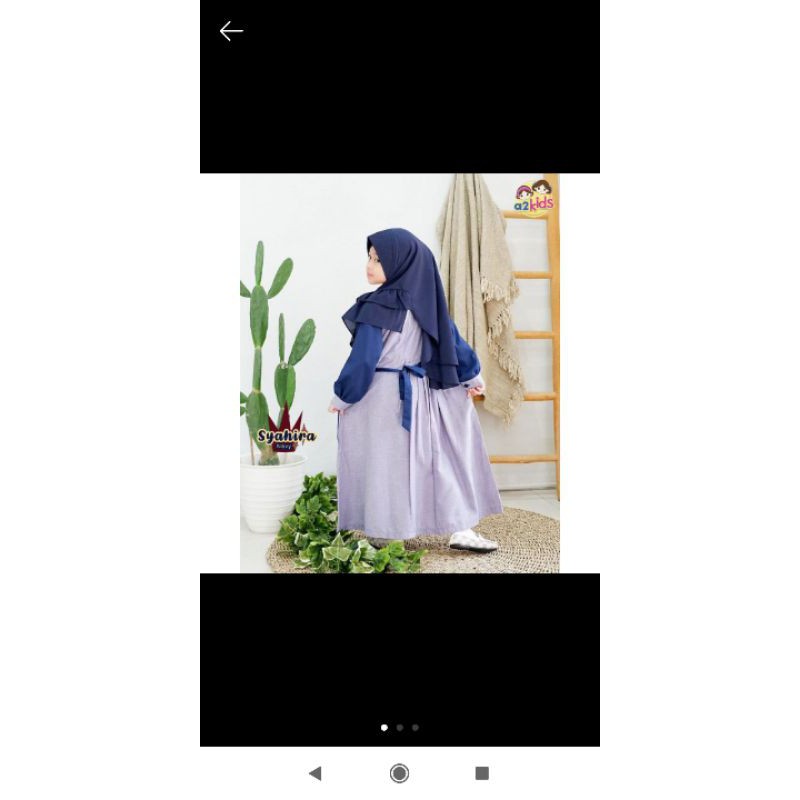 gamis syahira A2kids