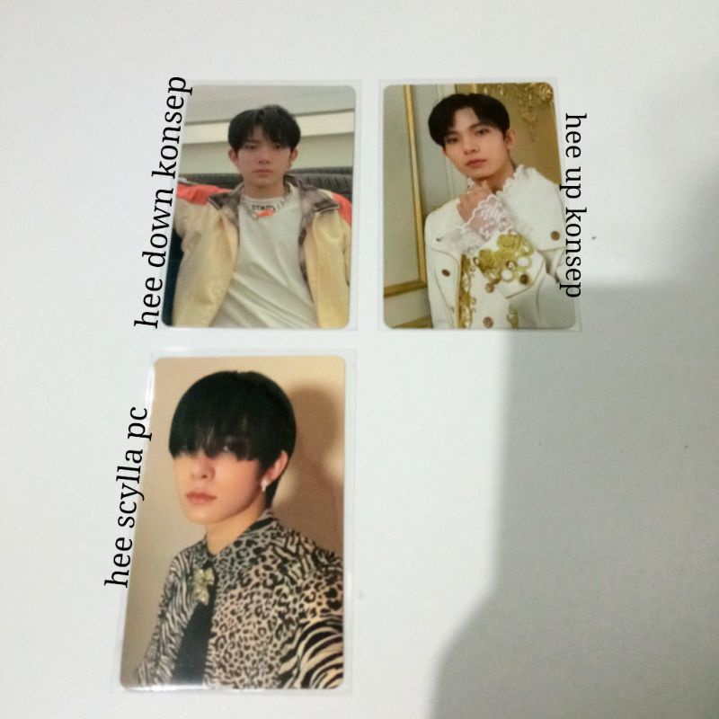ENHYPEN HEESEUNG BORDER CARNIVAL UP HYPE DOWN VERSION PHOTOCARD