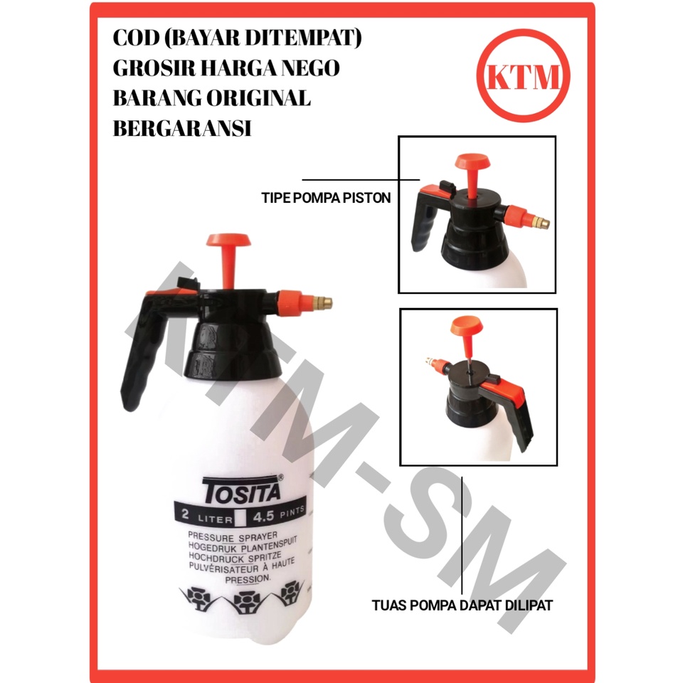 [COD] ALAT SEMPROT MANDI BURUNG 2 LITER MANUAL / PENYEMPROT TABUNG 2LITER / ALAT SEMPROT BOTOL TANAM