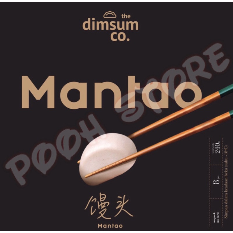 

MANTAO DIMSUM PREMIUM Mantau Frozen Kualitas Resto isi 8 pcs Halal