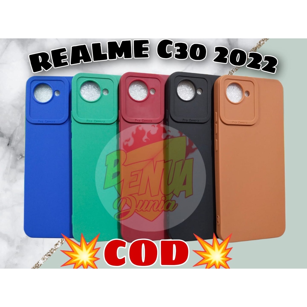 CASE REALME C30 2022 NEW // SOFTCASE BABY PRO PC KAMERA REALME C30 NEW - BD