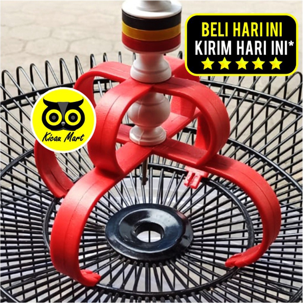 MAHKOTA SANGKAR MURAI PLASTIC FIBER REDLIGHT MERAH MAHKOTA MURAI VARIASI KEPALA GANTUNGAN PION MKPLR