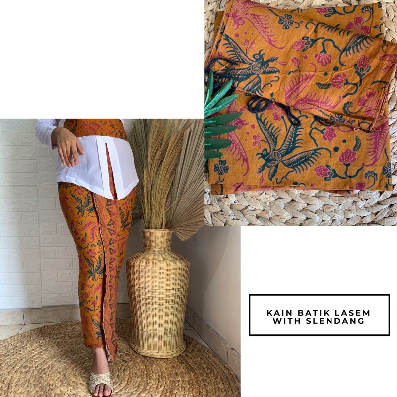Kain Batik Lasemwith Selendang Shopee Indonesia