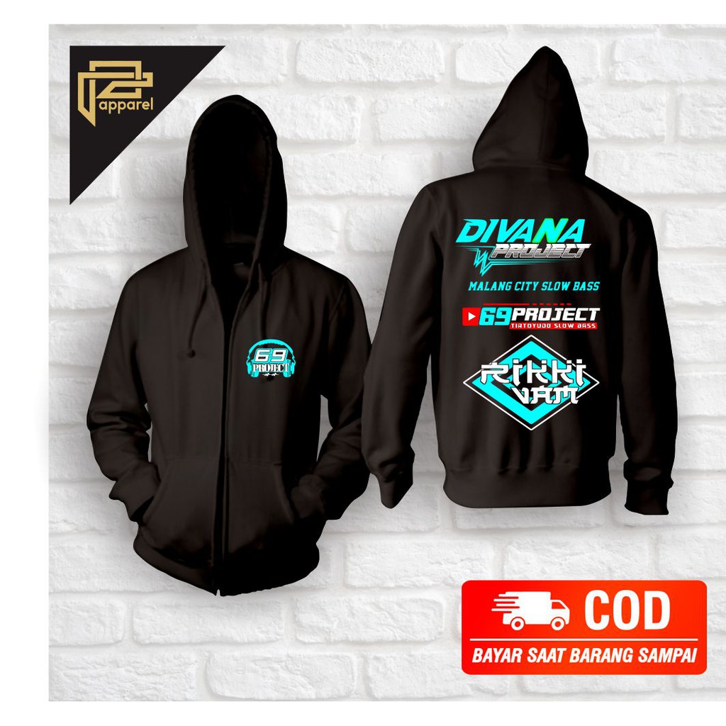JAKET ZIPPER DIVANA PROJECT TERBARU