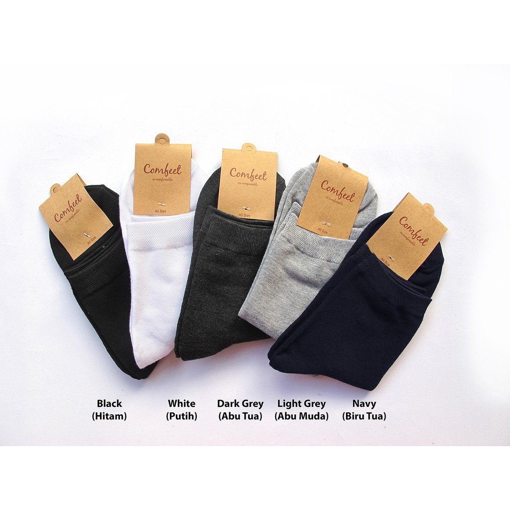 COMFEET Kaos  Kaki  Kantor Sekolah Kasual Casual  Socks 