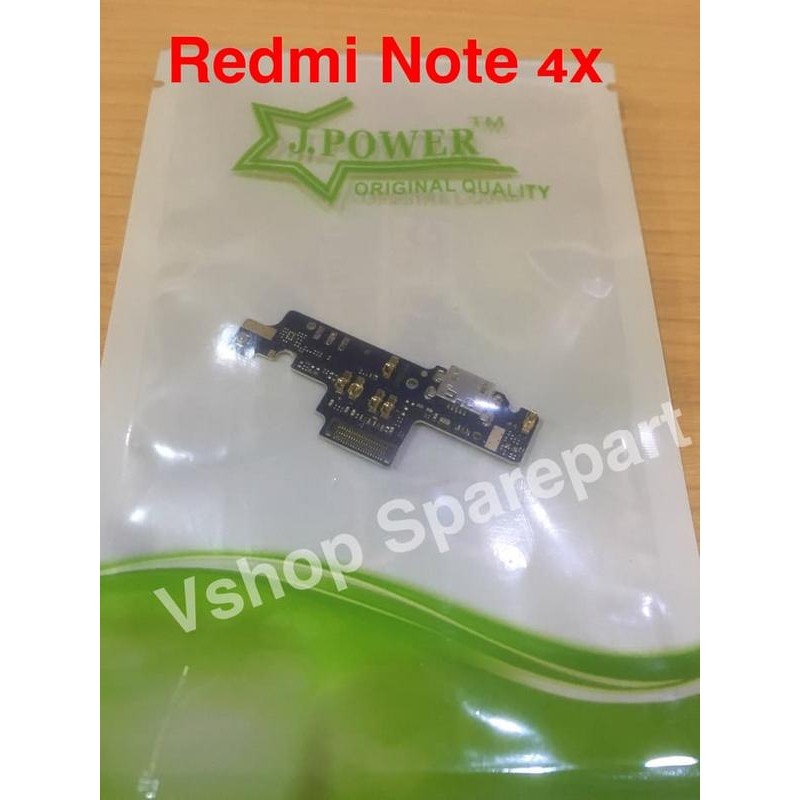 Flexibel Flexible Con Cas Papan PCB Konektor Connector Charger Xiaomi Redmi Note 4X - Socket Kecil