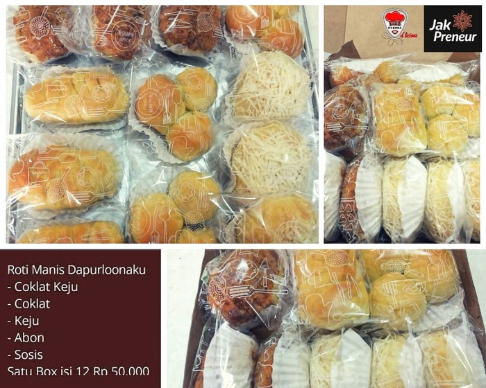 

Aneka Roti 1 BOX 12 pcs DapurLoonaKu