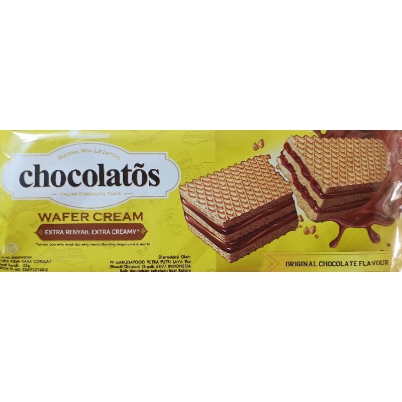 

Wafer Chocolatos 22gr (10)