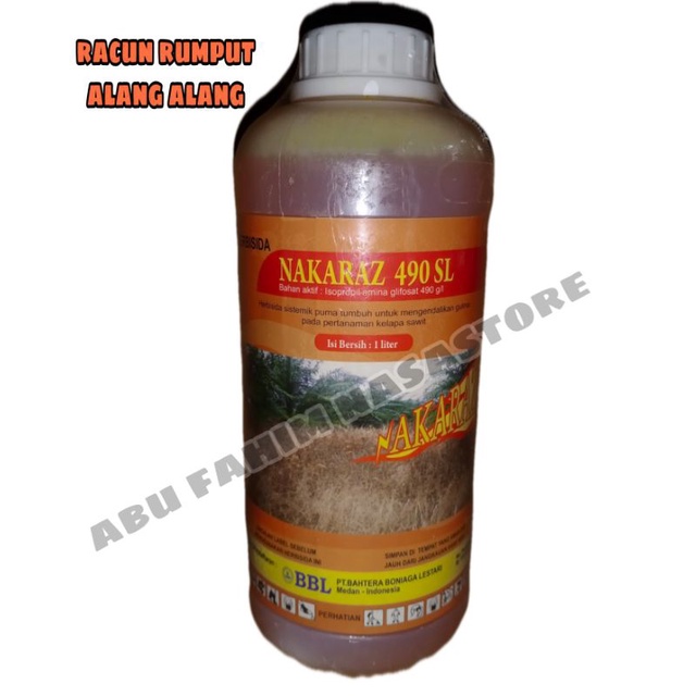 RACUN RUMPUT NAKARAZ 490 SL / RACUN RUMPUT ALANG ALANG / RACUN SISTEMIK