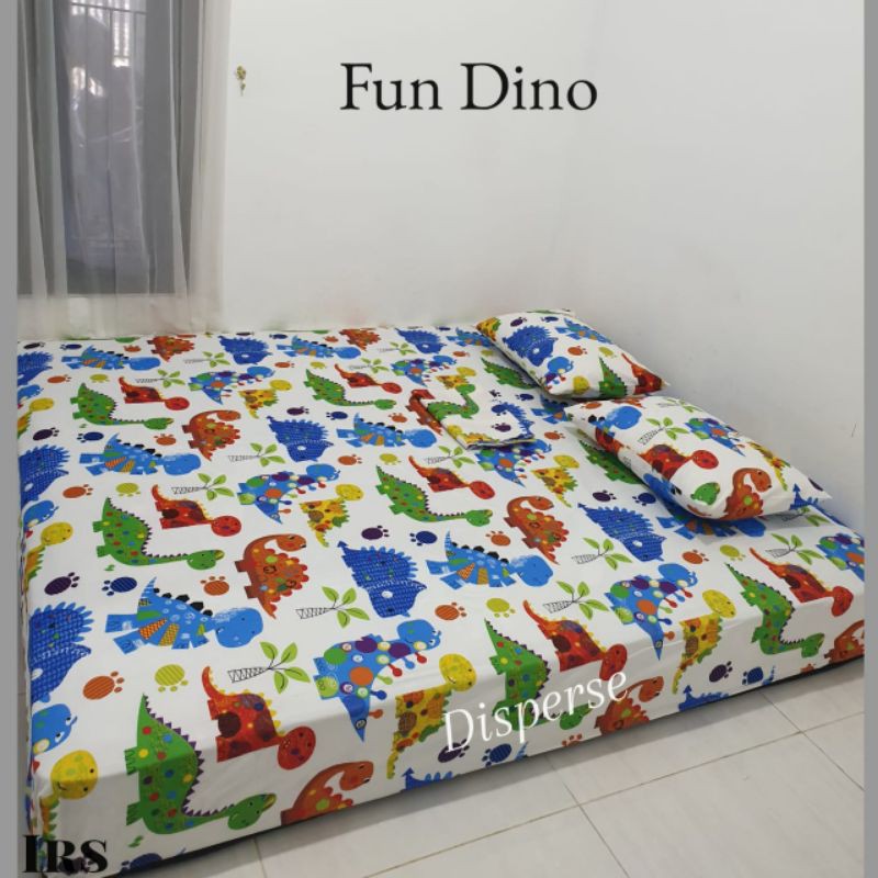 Sprei dino sprei spongebob hello kity Homemade Kartun 180