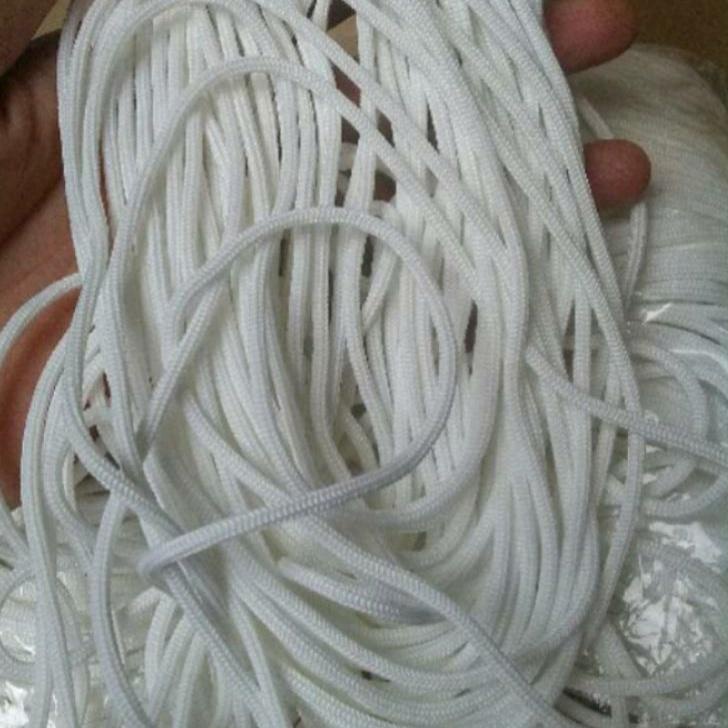 

Terjangkau - TALI KUR POY 1kg 1000 Gram 3mm Putih Ratusan Meter. Rope Cord