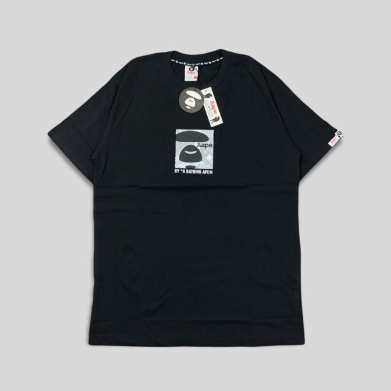 KAOS BAPE AAPE BOX | BAJU BAPE AAPE BOX | T-SHIRT BAPE FULL TAG LABEL PREMIUM