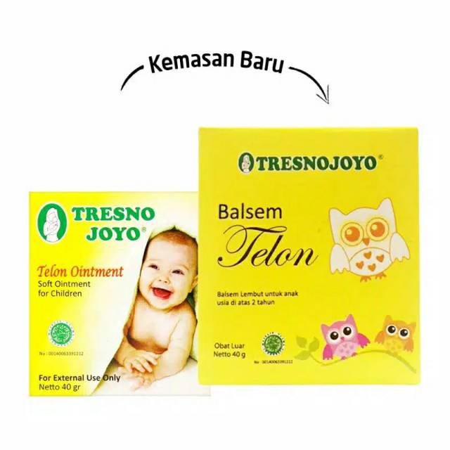 TRESNO JOYO - BALSEM TELON OINTMENT / BALSEM ANAK DIATAS 2 TAHUN