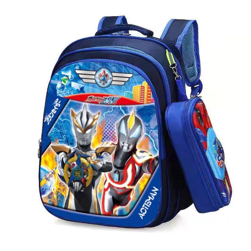 SMARTGIRL CUCI GUDANG NEW TAS RANSEL ANAK SEKOLAH CEWEK COWOK IMPORT SD 2IN1 00200-00207