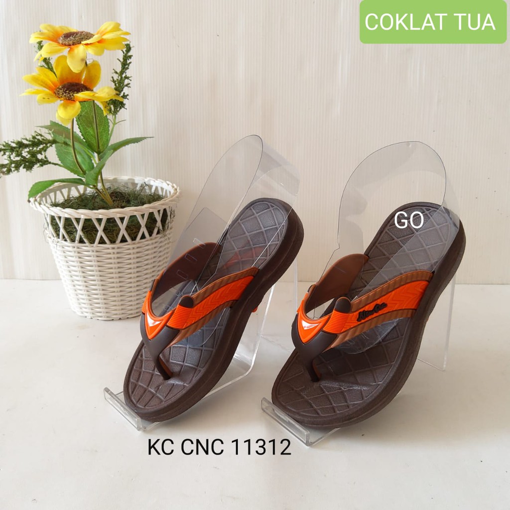 gos NEW ERA KC.CNC.11312 Sandal Japit Anak Cowok Sendal Japit Karet 25/31