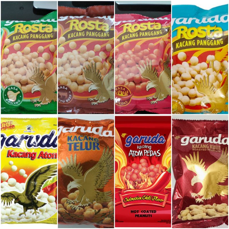 

KACANG GARUDA ALL VARIAN / KACANG GARUDA ROSTA / KACANG ATOM GARUDA / KACANG TELUR GARUDA / KACANG KULIT GARUDA / KACANG GARUDA