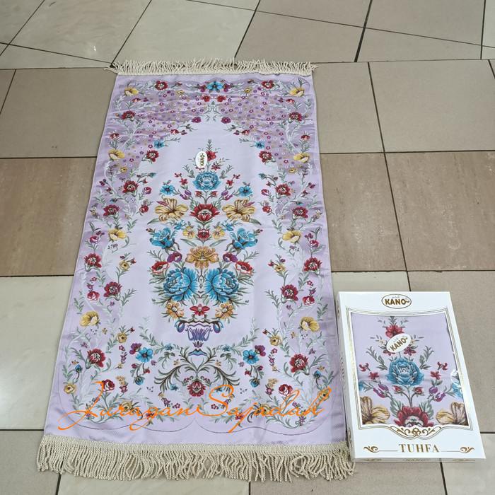Sajadah Turki Kano Tuhfa Motif Rose - Sajadah Turki Premium