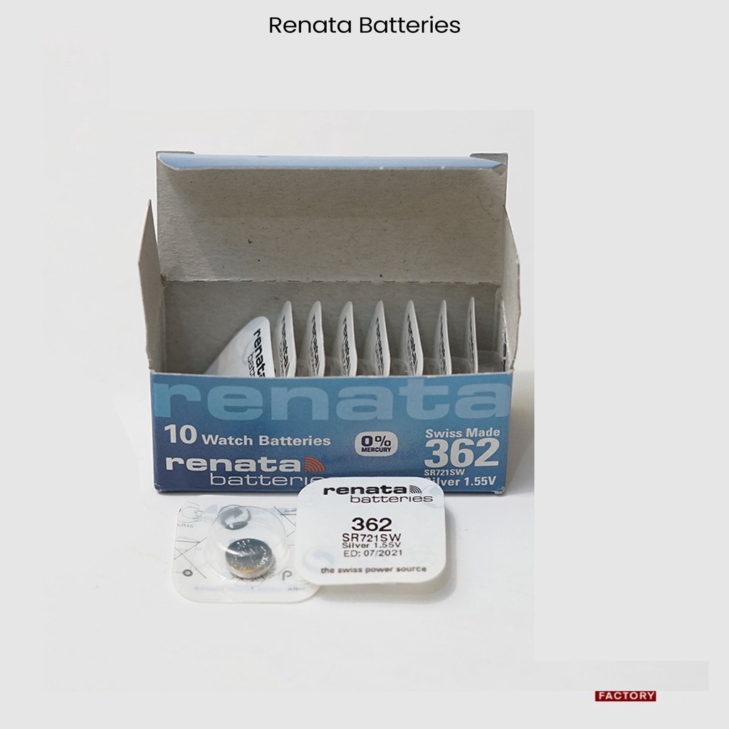 Baterai Original Renata 362 SR721SW Battery Batre Jam Tangan LR721 Ori