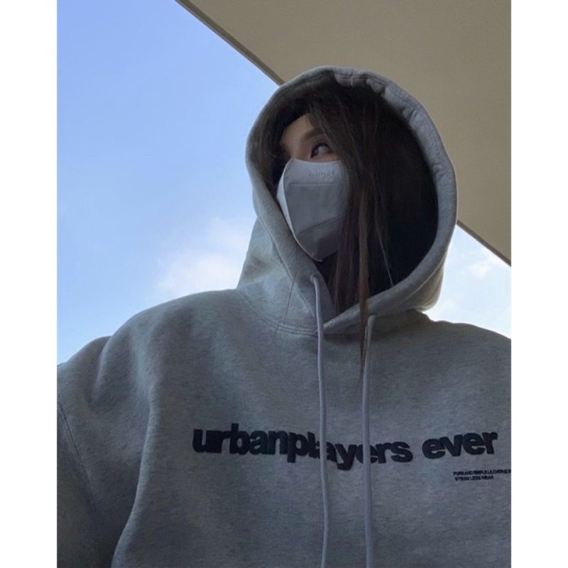 Hoodie Bigsize URBAN PLAYERS EVER Korean Style (S - 6XL) Jacket Jumper BIGSIZE S M L XL XXL XXXL 4XL 5XL 6L Jumbo Oversize Harajuku Ulzzang Style Fleece Premium Pink Fanta Benhur Hitam Grey Fuschia Fuchia