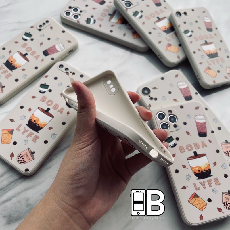 BOBA LYFE Liquid Silicone Case iPhone 7 7+ 8 8+ X XR XS 11 PRO MAX