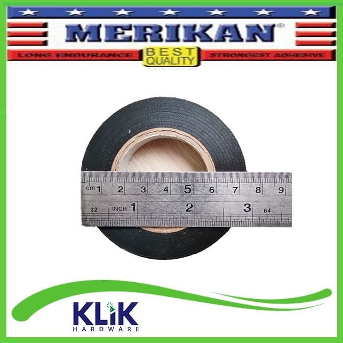 MERIKAN PVC Electrical Tape Solatip Isolasi Kabel Listrik 20 meter