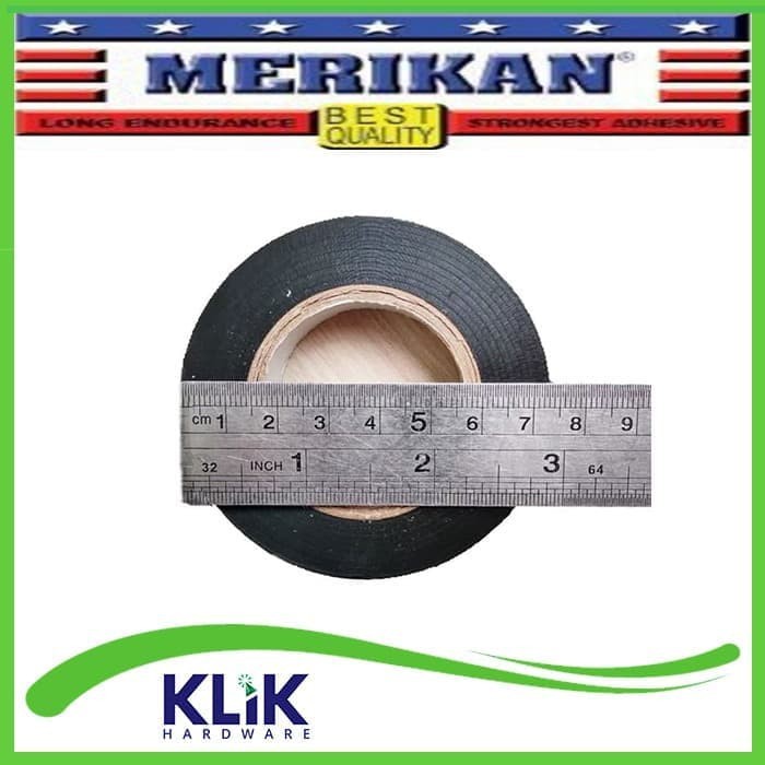 Merikan PVC Electrical Tape Solatip Isolasi Kabel Listrik 20 meter