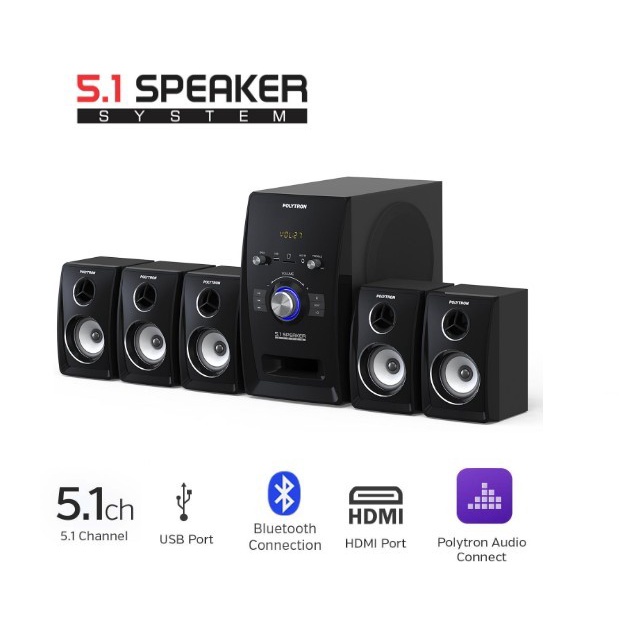 Polytron Home Theatre Bluetooth PHT 551
