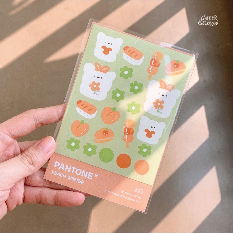 PANTONE STICKERS SET