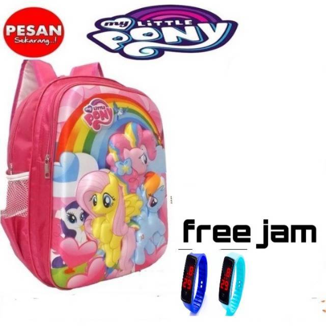 TAS RANGSEL SD TAS ANAK KARAKTER KUDA PONY TERLARIS